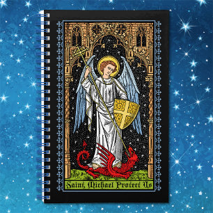 Carnet Saint Michael Battles the Beast Notebook