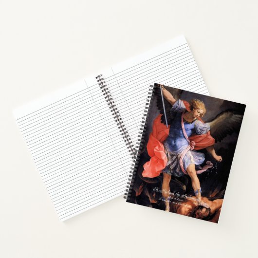 Carnet Saint Michel l'Archange avec prière (Intérieur)