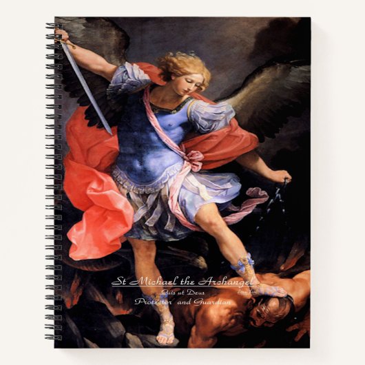 Carnet Saint Michel l'Archange avec prière (Devant)