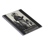 Carnet Saint Patrick Apôtre d'Irlande  Art monochrome (Côté Droit)