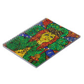 Carnet Saint patron de St Dymphna de dépression et (Côté gauche)