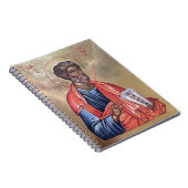 Carnet Saint Pierre l'Apôtre - Icône orthodoxe orientale (Côté Droit)
