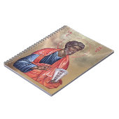 Carnet Saint Pierre l'Apôtre - Icône orthodoxe orientale (Côté gauche)