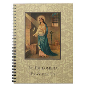 Carnet Saint puissant de St Philomena avec Dieu