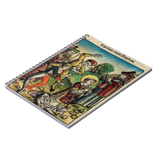 Carnet Saint Stephen Protomartyr Premier martyr (Côté gauche)