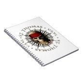 Carnet Saint Thomas USVI Pirate Skull (Côté Droit)