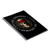 Carnet Saint Thomas USVI Pirate Skull (Côté Droit)