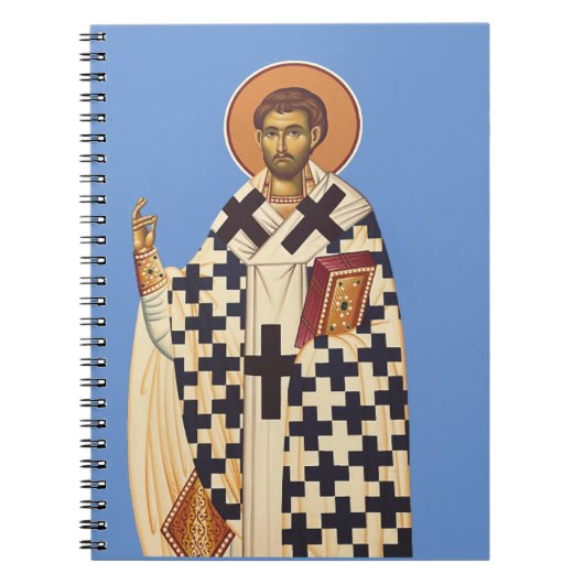 Carnet Saint Timothée d'Éphèse Art traditionnel orthodoxe (Devant)
