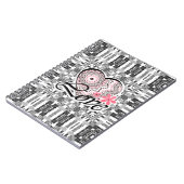 Carnet Saint Valentin Amour décor oarnamental pa (Côté gauche)