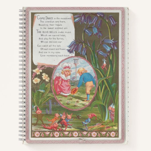 Carnet Saint Valentin Antique Mignon et Fantaisiste, Kate (Devant)