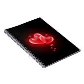 Carnet Saint Valentin, coeur éblouissant (Côté Droit)