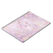 Carnet Saint-Valentin. Coeurs. Texte (Côté gauche)