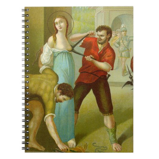 Carnet Sainte Agathe (M 003) (Style #2) (Devant)