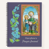Carnet Sainte-Anne néogothique et Marie jeune (SAU 29) (Devant)
