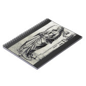 Carnet Sainte-Barbe de la Tour Art Graphique Sacré (Côté gauche)
