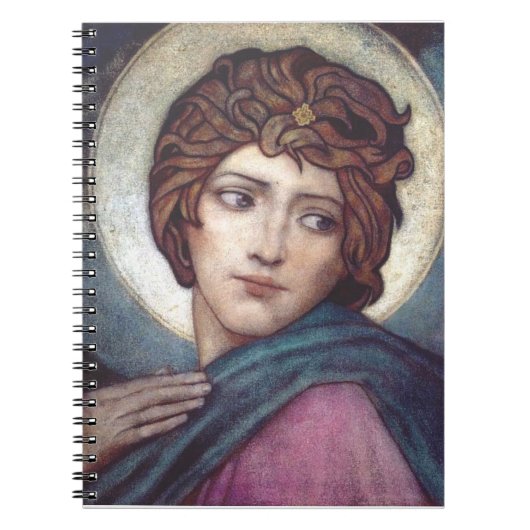 Carnet Sainte Brigitte de Kildare Art sacré celtique (Devant)