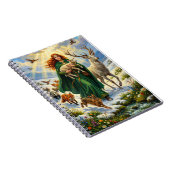 Carnet Sainte Brigitte Déesse du Printemps Animaux de la  (Côté Droit)