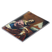 Carnet Sainte Cécile Premium "Concert céleste" Impression (Côté gauche)