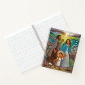 Carnet Sainte Famille avec Enfant Jésus (Intérieur)