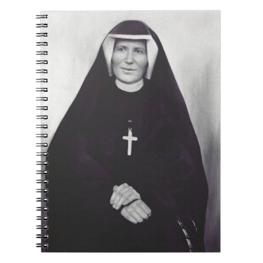 Carnet Sainte Faustine Kowalska Apôtre de la Divine Misér (Devant)