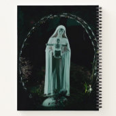 Carnet Sainte Mère Marie et Bébé Jésus chrétien (Dos)