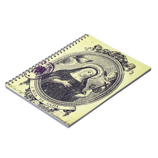 Carnet Sainte-Rita de Cascia (Côté gauche)