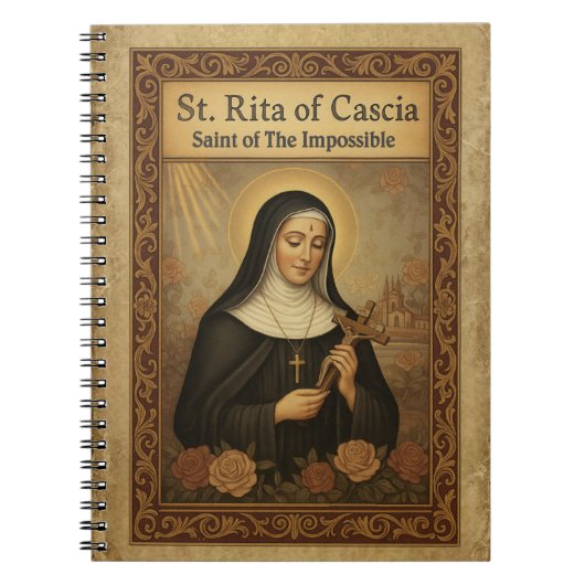 Carnet Sainte Rita de Cascia Sainte de l'Impossible Catho (Devant)