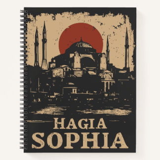 Carnet Sainte-Sophie vintage | Istanbul Landmark Art