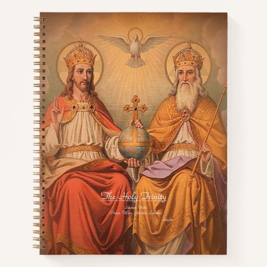 Carnet Sainte Trinité avec prière (Devant)