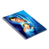 Carnet Sainte Vierge Marie avec Bébé Jésus (Côté Droit)