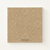 Carnet Sainte Vierge Marie Jésus Vintage (Dos)