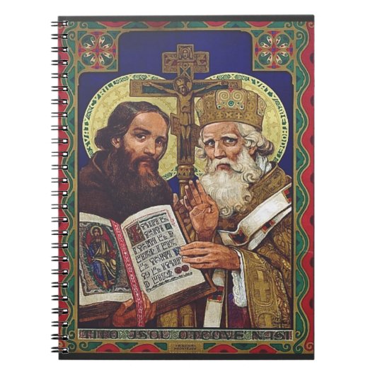 Carnet Saints Cyrille et Méthode Apôtres des Slaves (Devant)