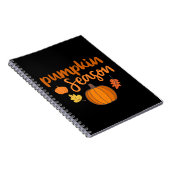 Carnet Saison citrouille automne (Côté Droit)
