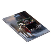 Carnet Saison de Noël du American Staffordshire (Côté Droit)