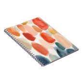 Carnet Saison des agrumes - Corail et pierres bleues (Côté Droit)