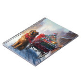 Carnet Saison festive de Noël de Setter en Irlande (Côté gauche)