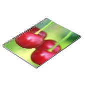 Carnet Sakura Cerises Délicieux Vegetarian Fruits (Côté gauche)