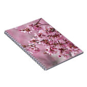 Carnet Sakura Cherry Blossoms Pastel Pink Layers (Côté Droit)