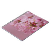 Carnet Sakura Cherry Blossoms rose pâle Réflexions (Côté gauche)