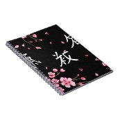 Carnet Sakura en fleurs par Natasha Us (Côté Droit)