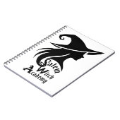 Carnet Salem Witch Academy Halloween Wiccan sorcières (Côté gauche)