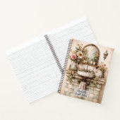 Carnet Salle de bain florale shabby chic (Intérieur)