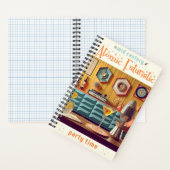 Carnet Salle de fête atomique futuriste du milieu du sièc (À l'intérieur)