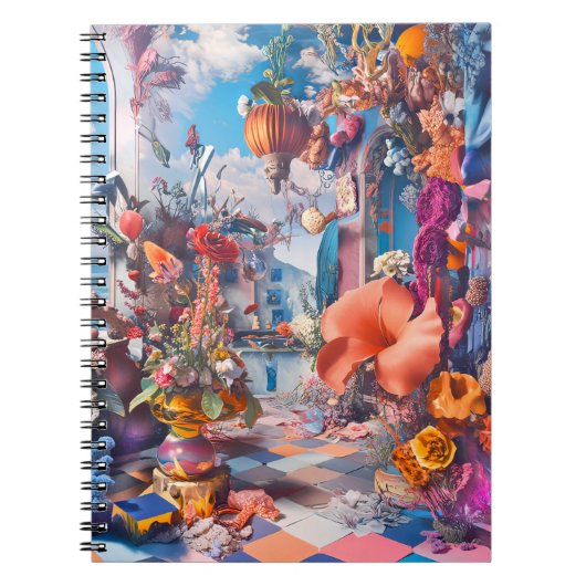 Carnet Salle de fleurs (Devant)