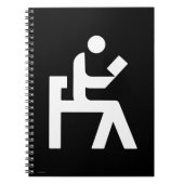 Carnet Salle de lecture de bibliothèque (Devant)