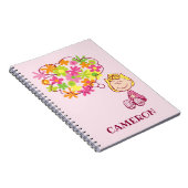 Carnet Sally pense aux fleurs (Côté Droit)