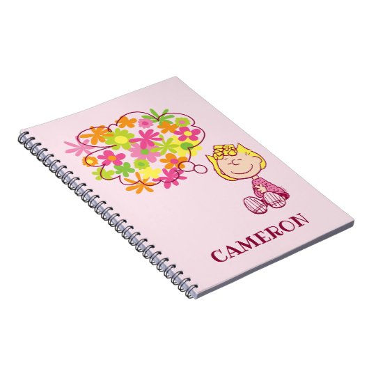 Carnet Sally pense aux fleurs (Côté Droit)