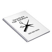 Carnet Salon d'affaires design de beauté (Côté Droit)