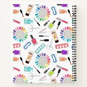 Carnet Salon de beauté Manucure Pédicure Ongles (Dos)
