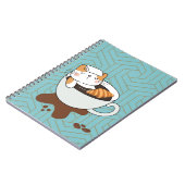 Carnet Salon de chat au café (Côté gauche)